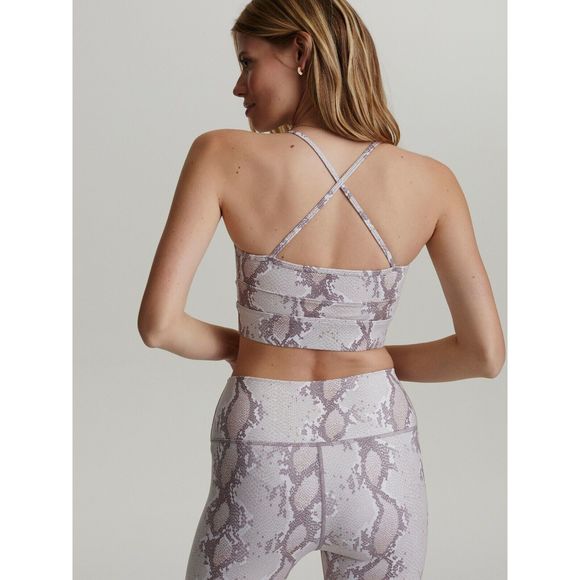 Varley Leggings Legging Century TAN SNAKE BRN Animal Wick PANT SMALL S PANTS NW - Picture 8 of 12